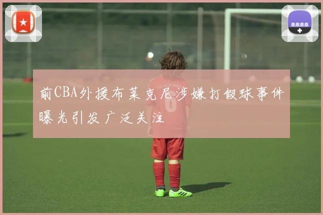 前CBA外援布莱克尼涉嫌打假球事件曝光引发广泛关注